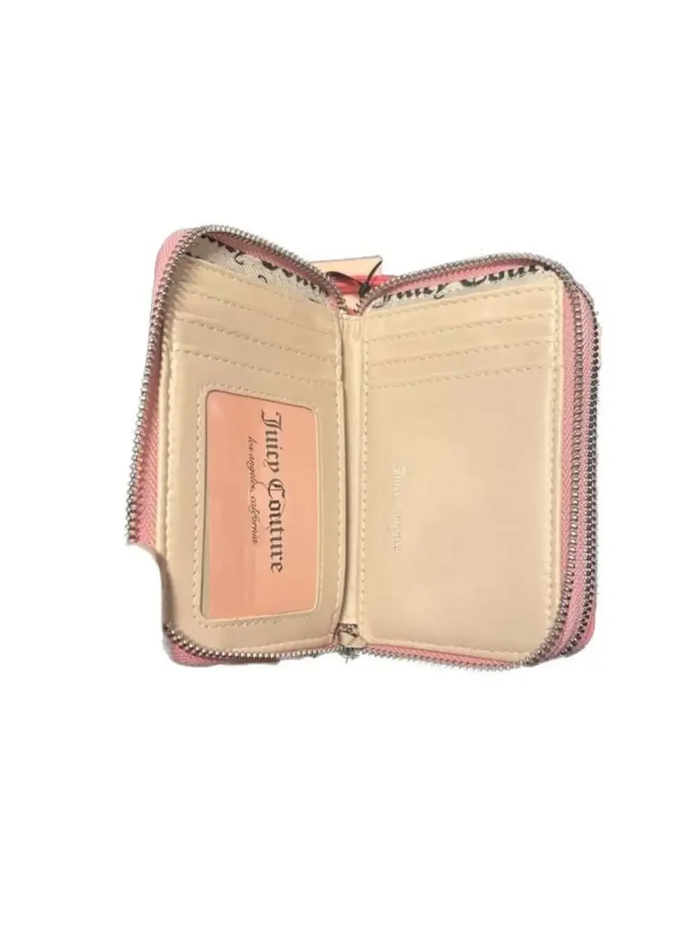 Juicy Couture Juicy Girl Rule Zip Around Wallet in Cherry Blossom - Picture 3 of 4